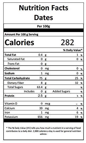 SPICY CARTE Spicy Carte Dry Dates Brown (Kala Chuara), 500gm