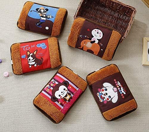 Tagve Tagve Cute Hot Water Bottle Electric Charging Bag Cartoon Hand Warmer Back Pain 220V Warming Rechargeable (Color May Vary- Pack of 2)
