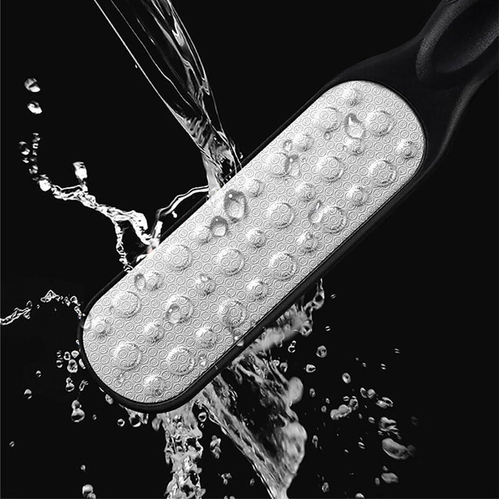 FLOXIT FLOXIT Foot File Callus Remover Pedicure File, Foot Scrubber with Stainless Steel Cracked Heel Corn Removal usage Dead Skin also Professional Care Pedicure, Scraper For Heels Filer