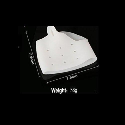 SevenDi Sevendi 1 Pair Silicone Gel Toe Soft Ballet Pointe Dance Shoes Pads Foot Protector Insoles for Dancer Foot Care Tool-