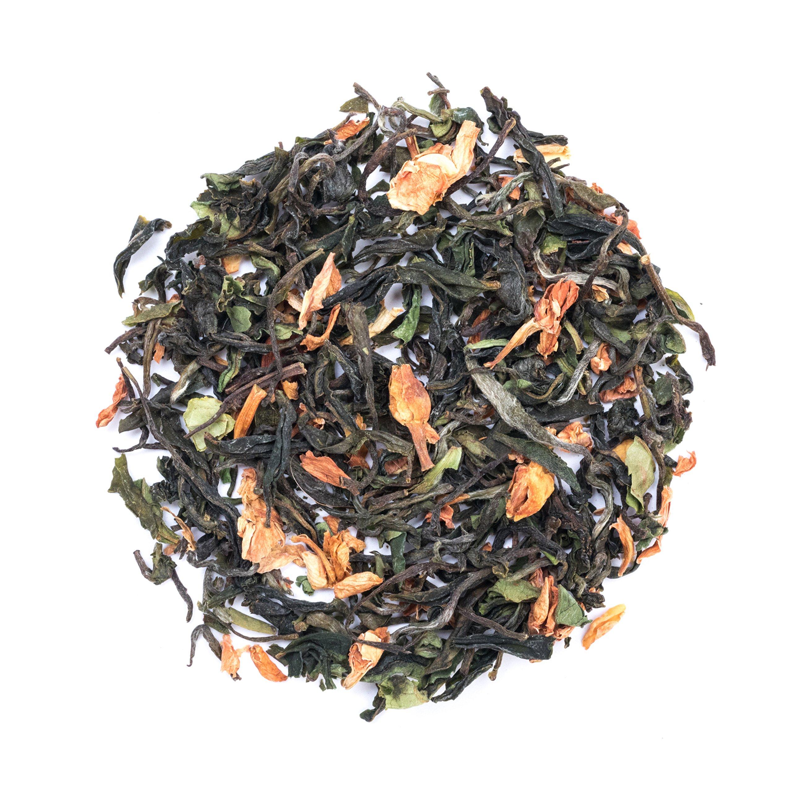 Dharmsala Tea Company Dharmsala Jasmine Oolong Tea, Chinese Style Oolong Tea, Himalayan Whole Leaf Oolong Loose Tea with Jasmine, 25g, Freshly Packed at our Plantations in Dharmsala