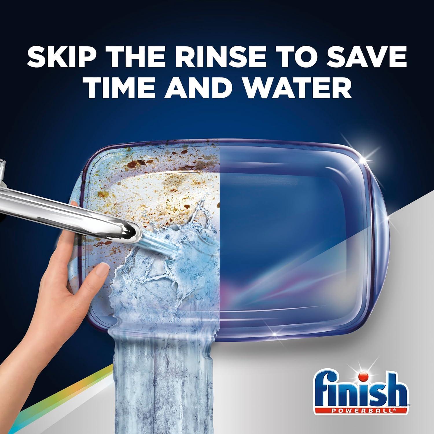 Finish Finish Quantum Powerball Dishwasher Detergent Tablets Ultimate Clean and Shine, 64ct