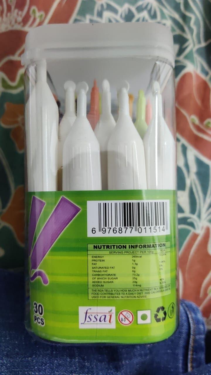 KIDINYOU KIDINYOU Liquid Candy Magic Tube | 4 Flavors | Mix Flavors (30 Pcs, Pack of 1)