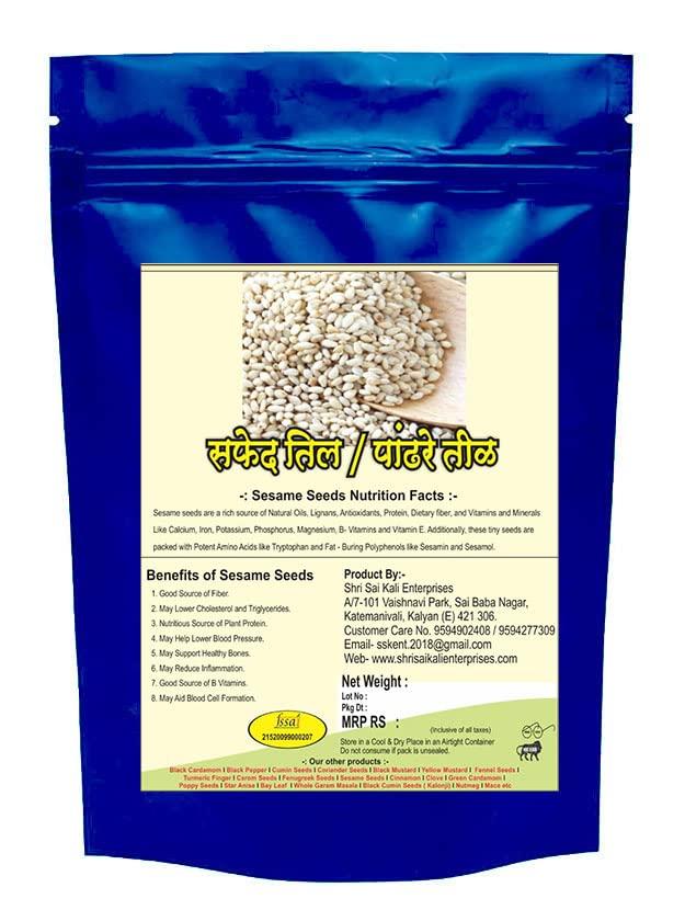 SSKE SSKE Sesame Seeds / White Til / Safed Til 200 g