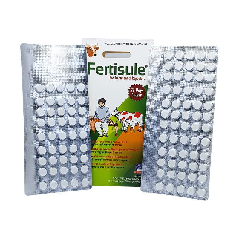 DR GOEL'S DR GOEL'S FERTISULE – 21 Days Course for Cattle Veterinary Medicine/Homeopathic Veterinary Medicine