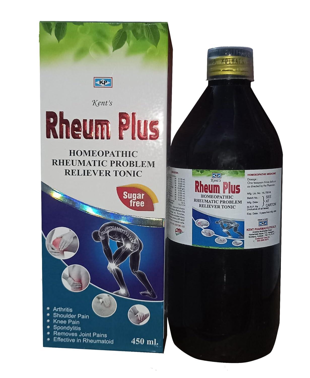 Generic RHEUM PLUS homeopathic rheumatic problem reliever tonic (pack of 1)