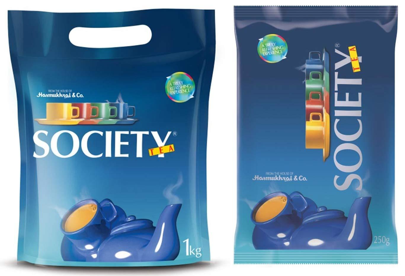 Society Tea Society Tea Leaf Tea, 1 Kg + Society Leaf Tea, 500g Pouch