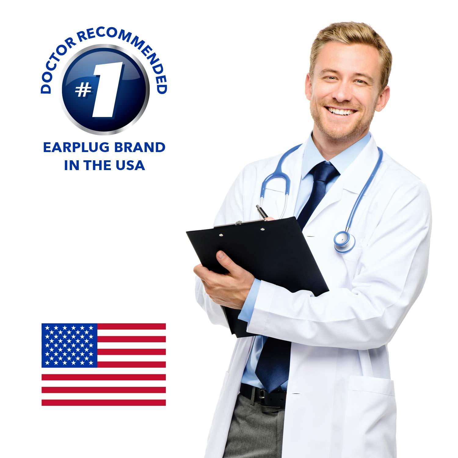 Mack's Mack\'s Flightguard Airplane Pressure Relief Earplugs  26Db Nrr, 33Db Snr  Comfortable, Safe, Travel Ear Plugs For Flying Air Pressure Ear Pain, Ear Popping And Noise Reduction