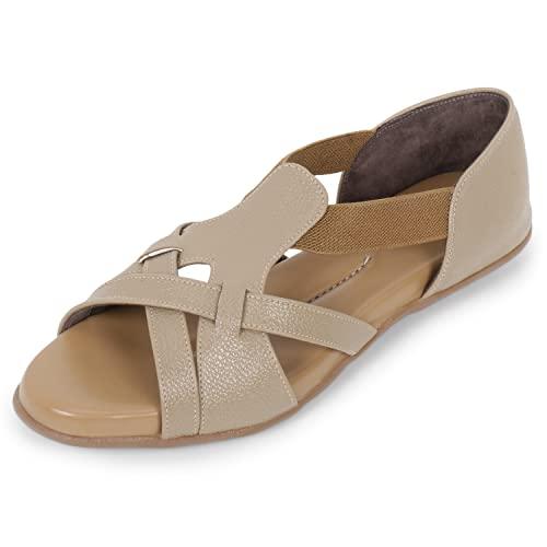 DOCTOR EXTRA SOFT DOCTOR EXTRA SOFT Women\'s Sandals Ortho Care Orthopaedic Diabetic Daily Use Dr Sole Footwear Casual Stylish Chappals Slippers for Ladies & Girl\'s 537 (Beigee, numeric_4)