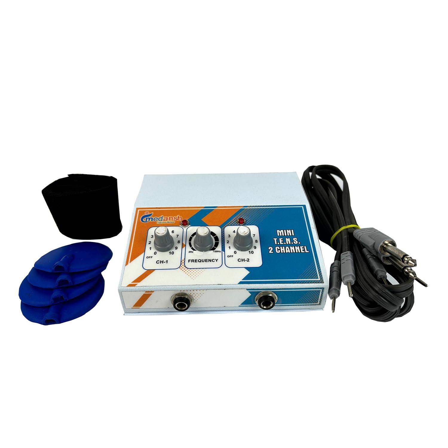 Medansh - Experience Wellness Medansh - Experience Wellness Portable Tens 2 Channel Electrotherapy Device For Pain Relief