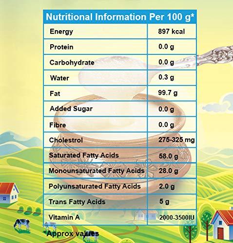 Purasure Purasure Pure Desi GHEE (500 ML) | Pack of 1 | Aroma in every drop |Pure Veg, Desi Ghee, No Preservatives | Rich Taste & Aroma | Good source of Vitamin A, Delicious, Healthy & Nutritious | Homemade taste