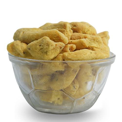 SSG SSG Soft & Fresh Sindhi Ganthiya Namkeen of Organic Besan (800 gm)