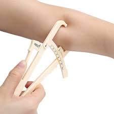 BRAVEZI Bravezi Galaxy Personal Body Fat Analyzer And Skin Fat Caliper(Cream)