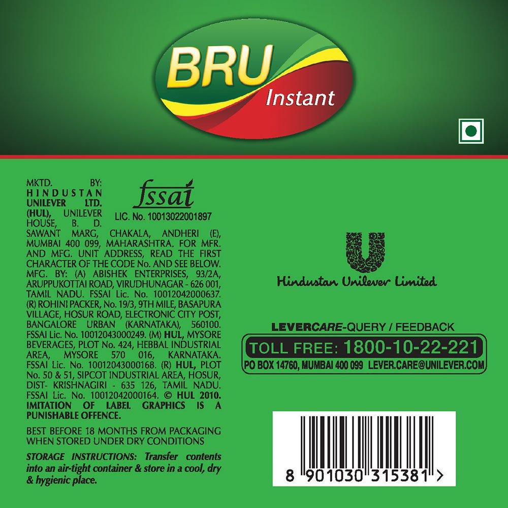 Bru Bru Instant Coffee Refill, 50g