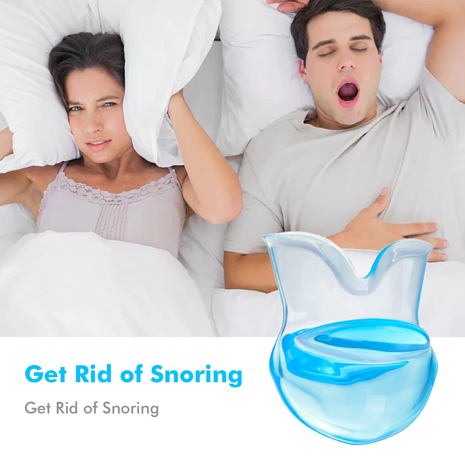 3nh 3NH Anti-snoring Device Anti-snoring Device Silicone Tongue Cover for Mouth Anti Snoring Solution for Better Nighttime Sleeping Sleep aid Device snoring Solution