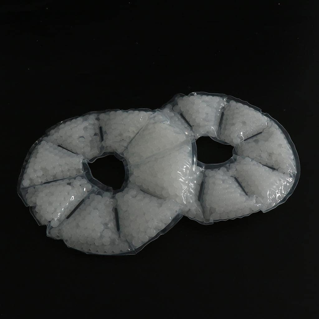 Bnf BNF 2 Pieces Big Round Thermal Gel Pads for Nursing Mothers Suitable White |Health & Beauty | Health Care | Hot & Cold Therapies | Cold & Hot Packs & Wraps