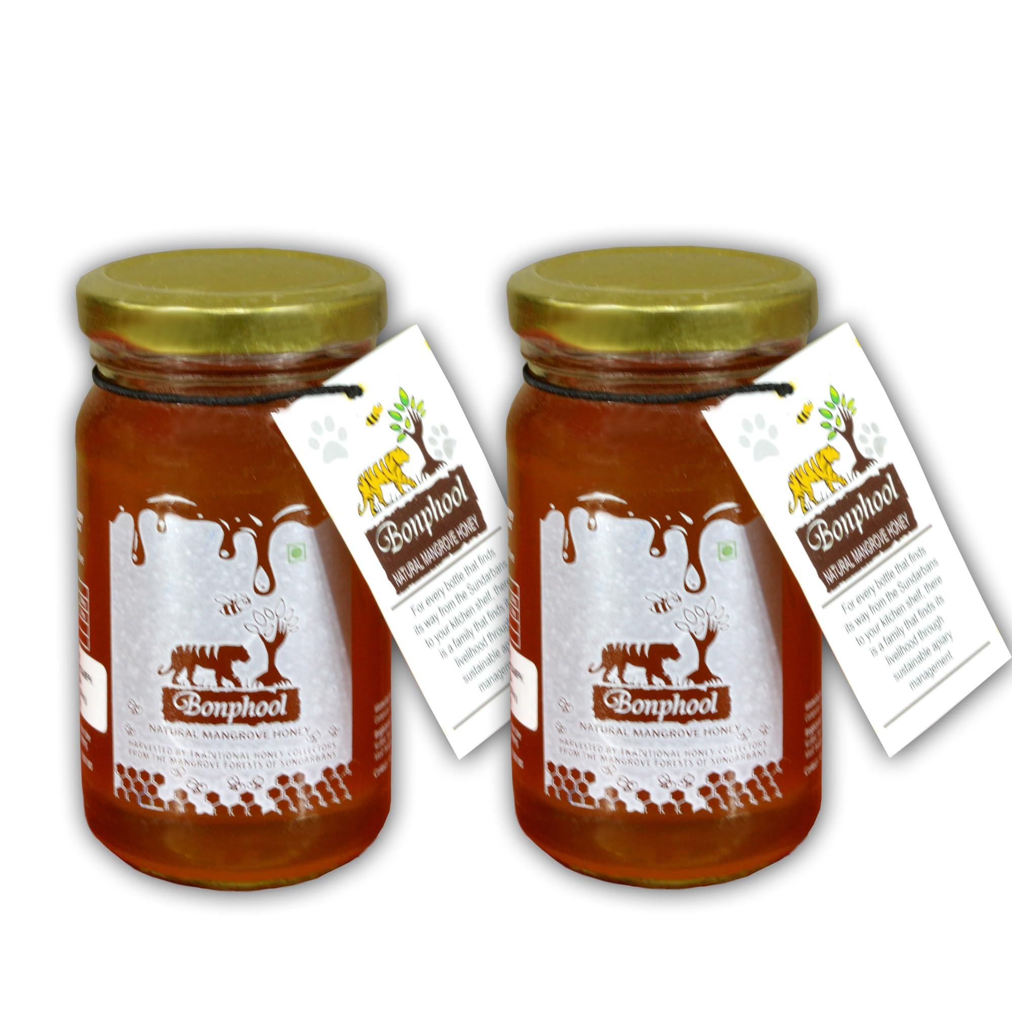 BONPHOOL BONPHOOL Natural Mangrove Honey, 250 Grams - Pack of 2