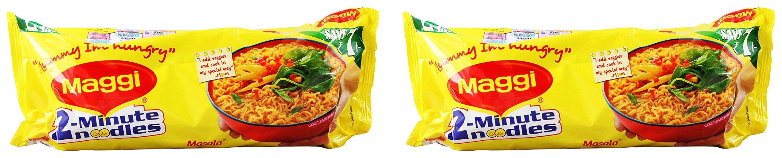 Maggi MAGGI Big Bazaar Combo 2 Minute Noodles Masala, 420G (Pack of 2) Promo Pack