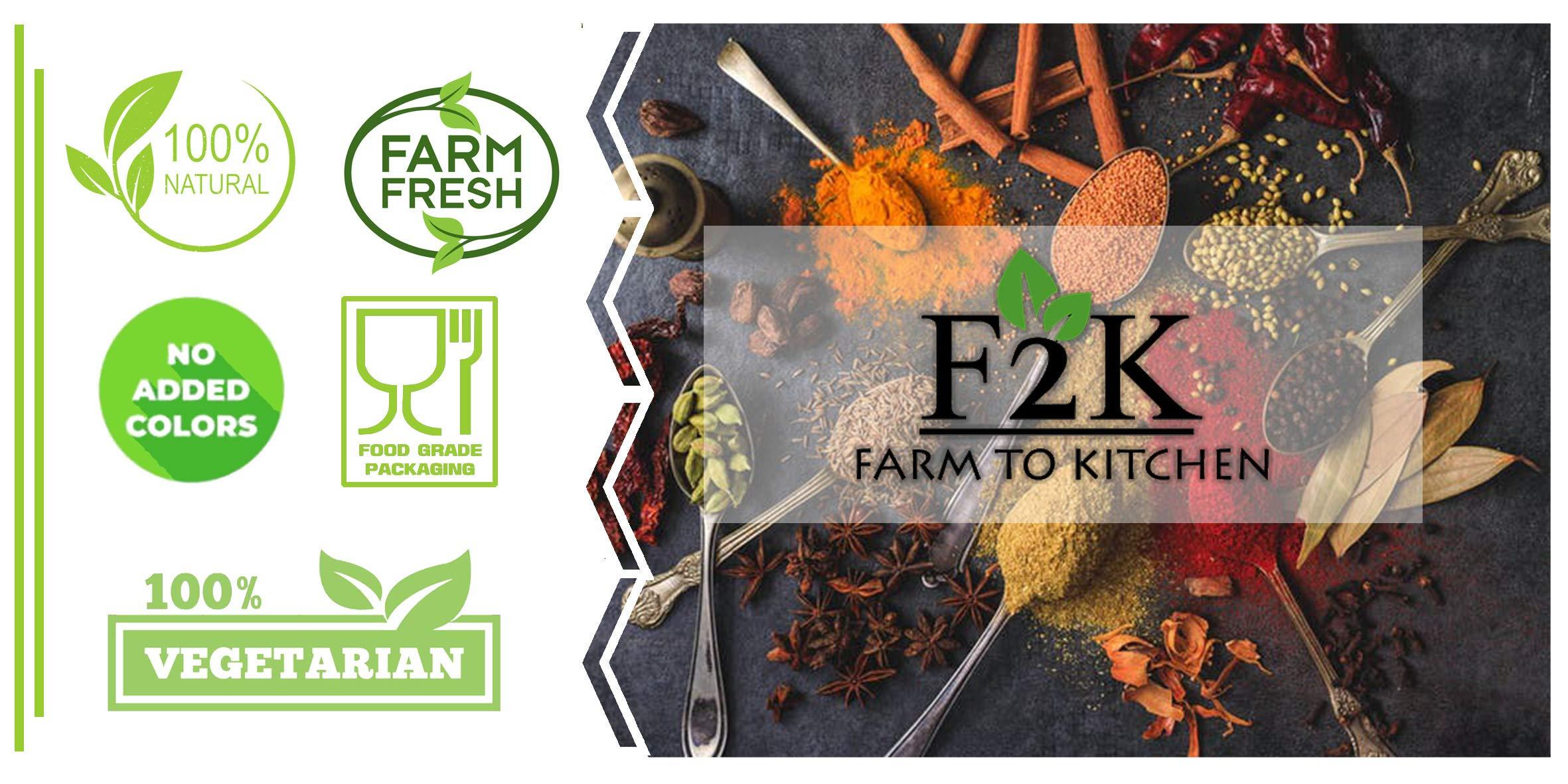 F2K F2K Saunf (Fennel Seeds) 300g - Your All-in-One Spice for Freshness & Flavor - Saunf, Sauff, Sounf, Variyali, Sompu & More! 300gm