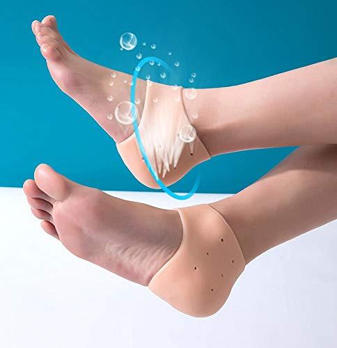 ONPRIX ONPRIX Silicone Feet Care Heel Socks Moisturizing Gel Heel Thin Socks with Hole Cracked Foot Skin Care Protectors Foot Care Tool