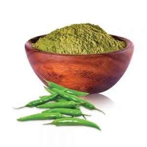 Generic Dhyana Exim Green Chilli Powder 500gm - Hari Mirchi Powder for Cooking