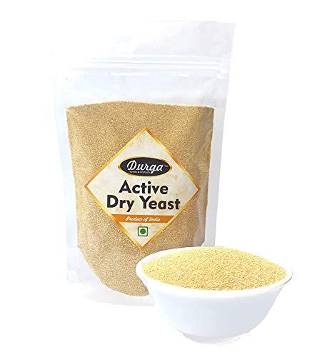 Durga Durga Baker's Active Dry Yeast for Baking Pizza, Bread, Cake, Wine, Donuts - 100gm (*Produce of India*)