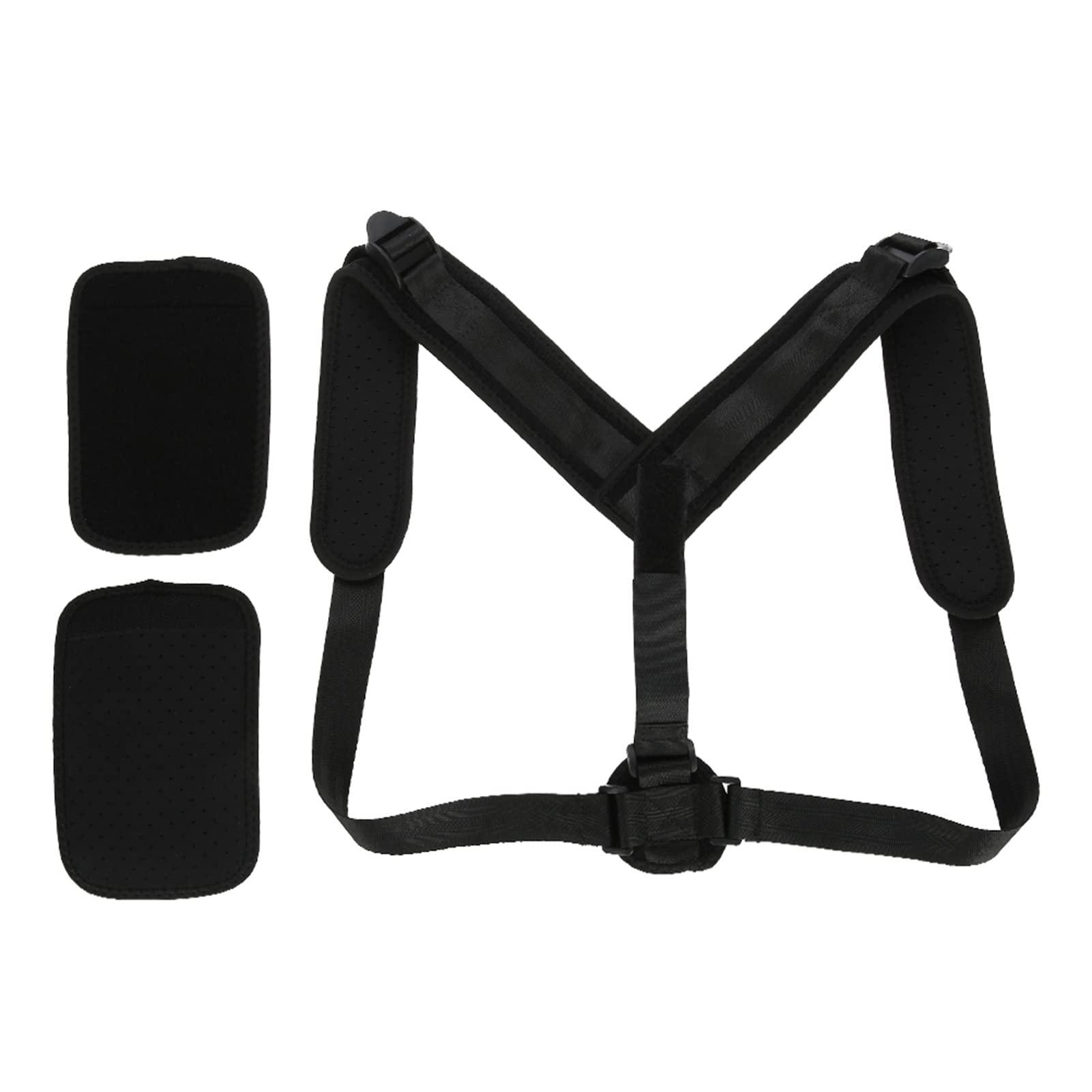 Curlin Back Posture Support Corrector, Adjustable Back Straighter Posture Corrector, Back Corrector for Men Kyphosis Correct Brace for Men