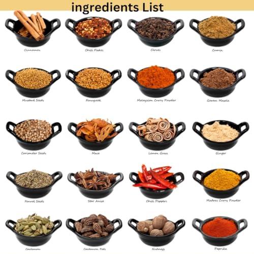 GFC GFC Premium Kabab Masala Powder | Just Marinate & Cook Restaurant Dhaba style | Ready To Cook for Aromatic Flavourful Cooking | Perfect for Cooking, Instant Kabab Masala Ready To Use -1 Kg (Pack of 5)