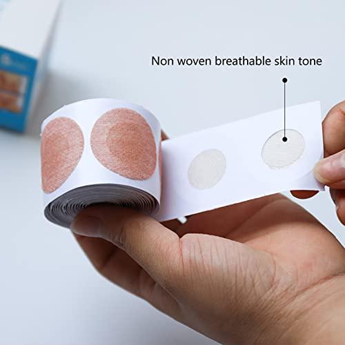 Xinwe Chest Patches for Men Sweat-proof Friction Reduction Nipple Covers for Men for Running (Fleshcolor)