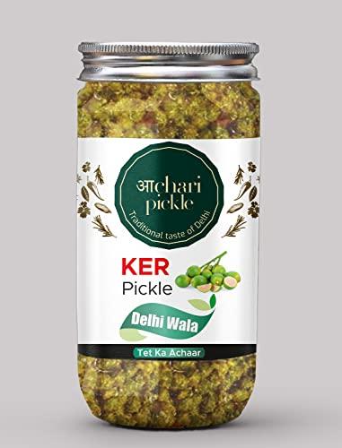 Achari Pickles Delhiwala Ker/Tenti Pickle Homemade Fresh Ker/Teinti Ka Aachar(400G) -Organic North Indian Pickle | Healthy Ker Pickle | Traditional Home Made Achaar