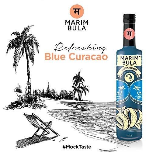 Marim Bula Marim Bula Flavoured Fruit Syrup 1000ml (Blue Curacao)
