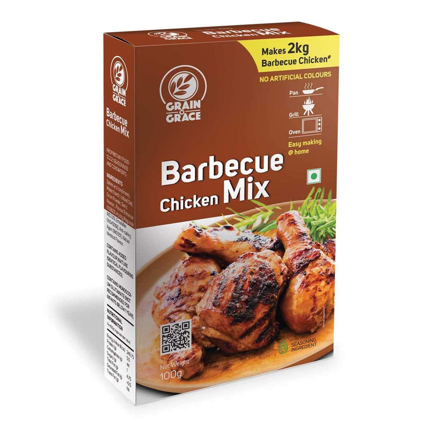 Grain N Grace Grain n Grace Barbecue Chicken Mix (100g)