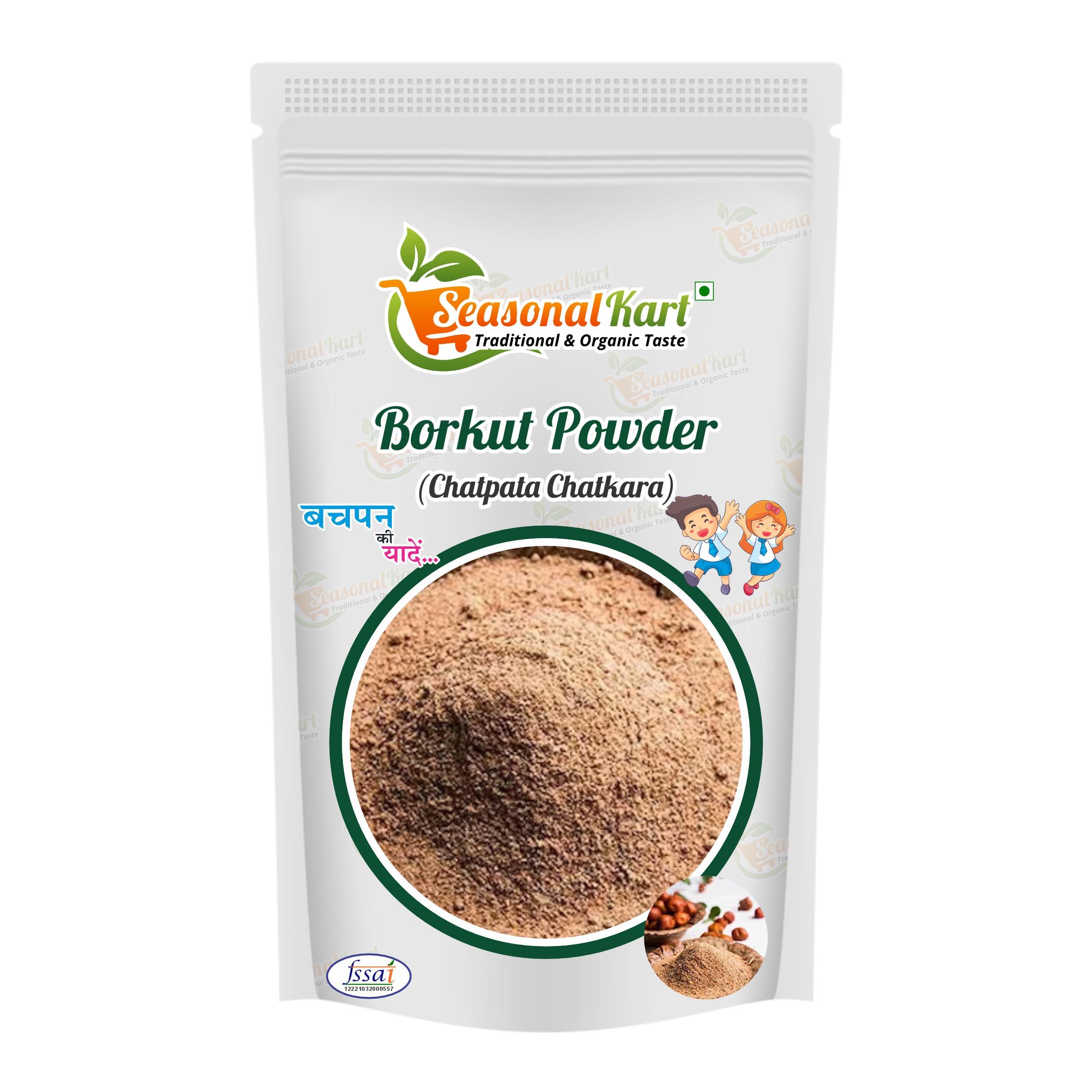 Seasonal Kart Seasonal Kart Borkut Powder| Borkut Churan | Mukhwas | Real Taste of BOR | BOR Powder (200 Grams)