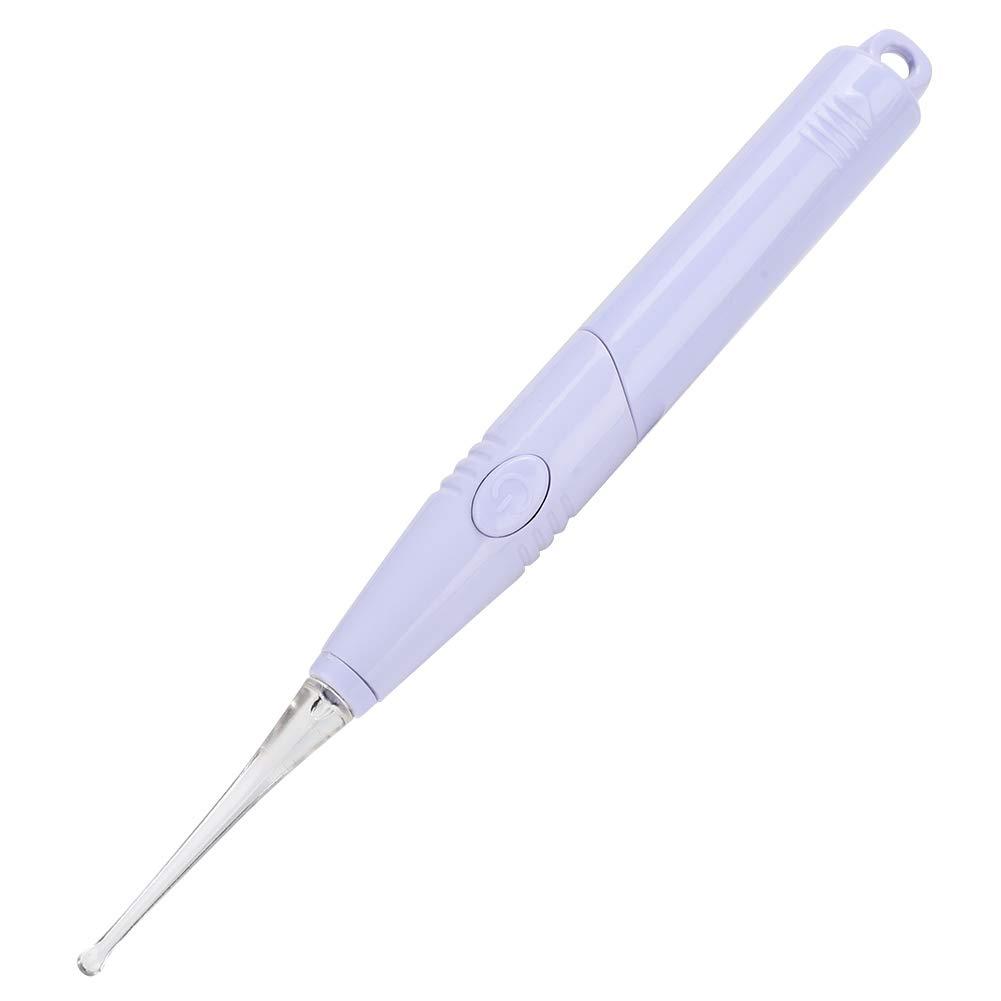 Shanrya Earpick, Ear Tweezers, Purple for Children Kids