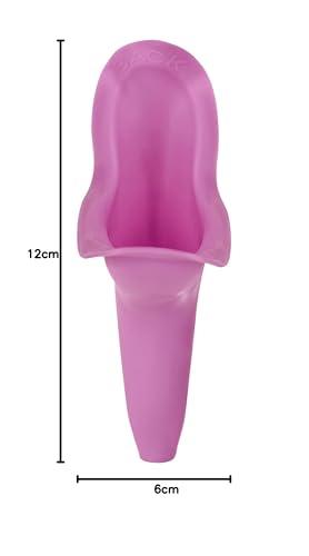 PEE BUDDY PEE BUDDY Reusable Portable Stand and Pee Urination Device for Women - Pack of 2 | Portable, Leak-proof and Zero Spillage | Ideal for Public Toilets, Travel, Camping, Hiking and Outdoor Activities