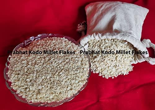 Prabhat Prabhat Millet Roasted Flakes Combo - Barnyard Millet Flakes, Browntop Millet Flakes, Foxtail Millet Flakes, Kodo Millet Flakes, Little Millet Flakes (200gm x 5 - 1Kg) | Breakfast Cereal