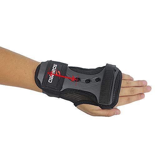 KKmoon-1 Wrist Guards Wrist Pads tective Gear Hand Pads for Snowboard Roller Skating Skiing Scooter Adults Womens Mens Kids