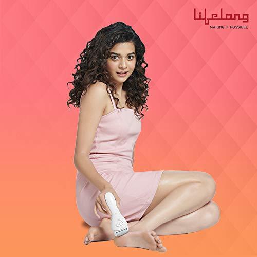 Lifelong Lifelong LLPCW04 Rechargeable Pedicure Device for Callus & Bloom LLWS54 Body Weighing Scale (Indian Cultural Series - Rajasthan Rural)|Digital Weight Machine for Body Weight (Multicolor)