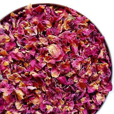 MR. DESI MR. DESI Premium Sun Dried Rose Petals (Gulab Patti) (100% Edible) (100)