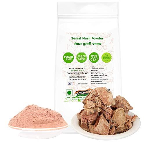 Nutrixia Food Semal Musli Powder -Bombax Mulabaricum Powder/Semal Musli Churna (250 Gms)