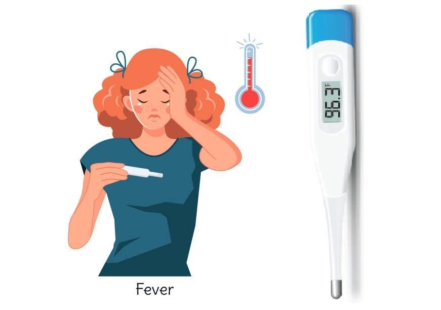 DipNish DipNish Digital Thermometer With Quick Measurement For Fever Temperature Machine Clinical Thermometer Body Temperature Thermometer For Kids & Adults Thermometer For Oral, Underarm & Rectal