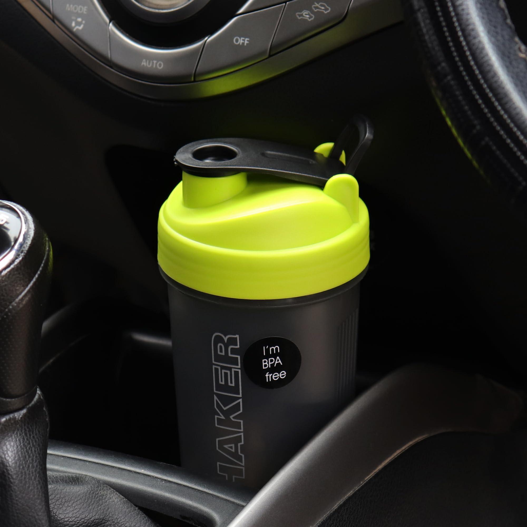 Jaypee Plus Jaypee Plus Max Shaker with blending ball |Protein Shaker for Gym |Gym Bottle |Shaker bottles | Travel shaker 700 ml, Grey Green