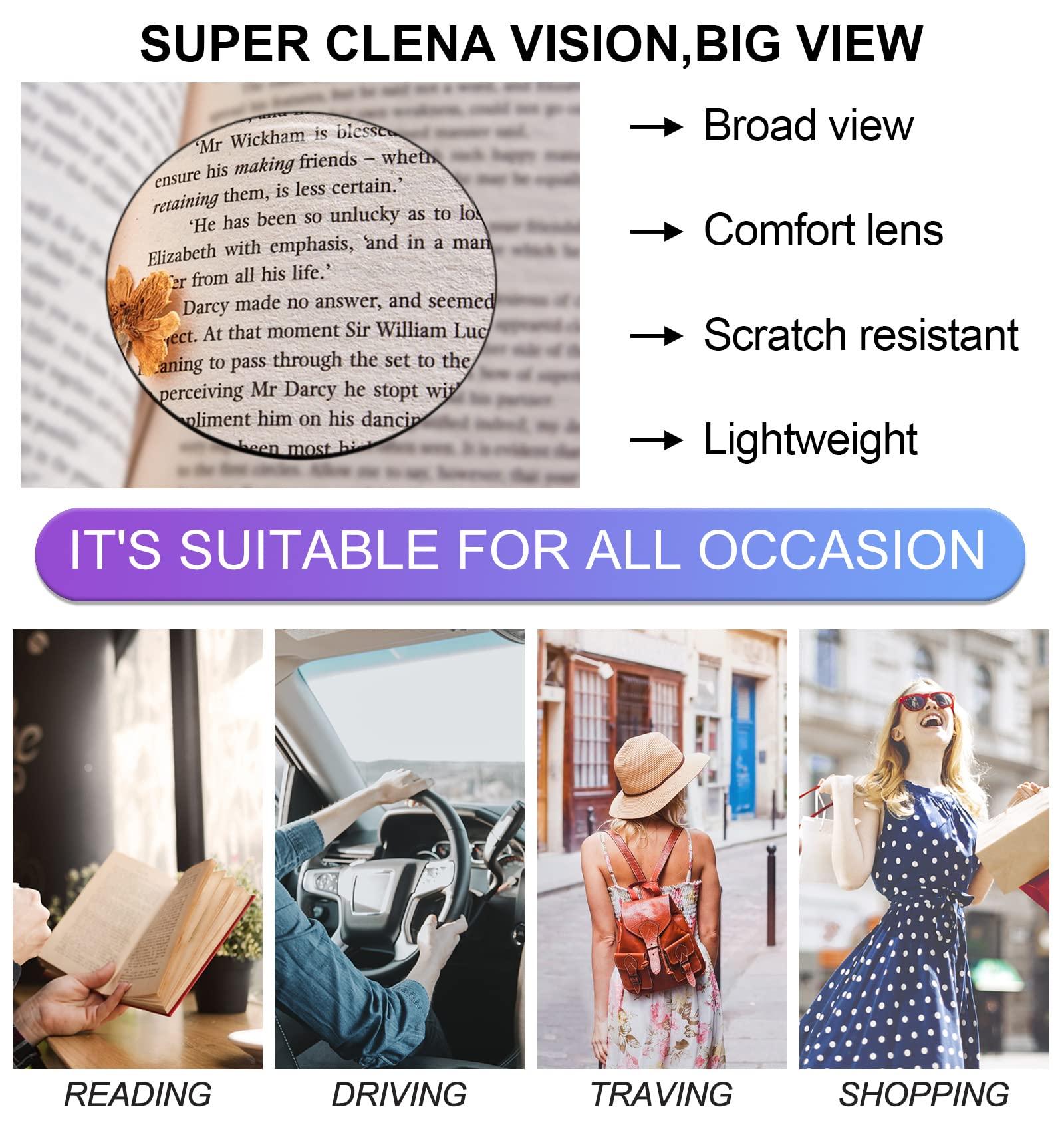 OCCI CHIARI OCCI CHIARI Narrow Reading Glasses Women Colorfull Cute Readers for Petite Face(Brown 2.0+) 1.0 1.25 1.5 1.75 2.0 2.25 2.5 2.75 3.0 3.5 4.0 5.0 6.0