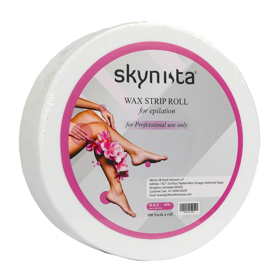 SKYNISTA Skynista Wax Strips Roll | Hair Waxing Strips | Hair Removal Waxing Strip - (100 yards)