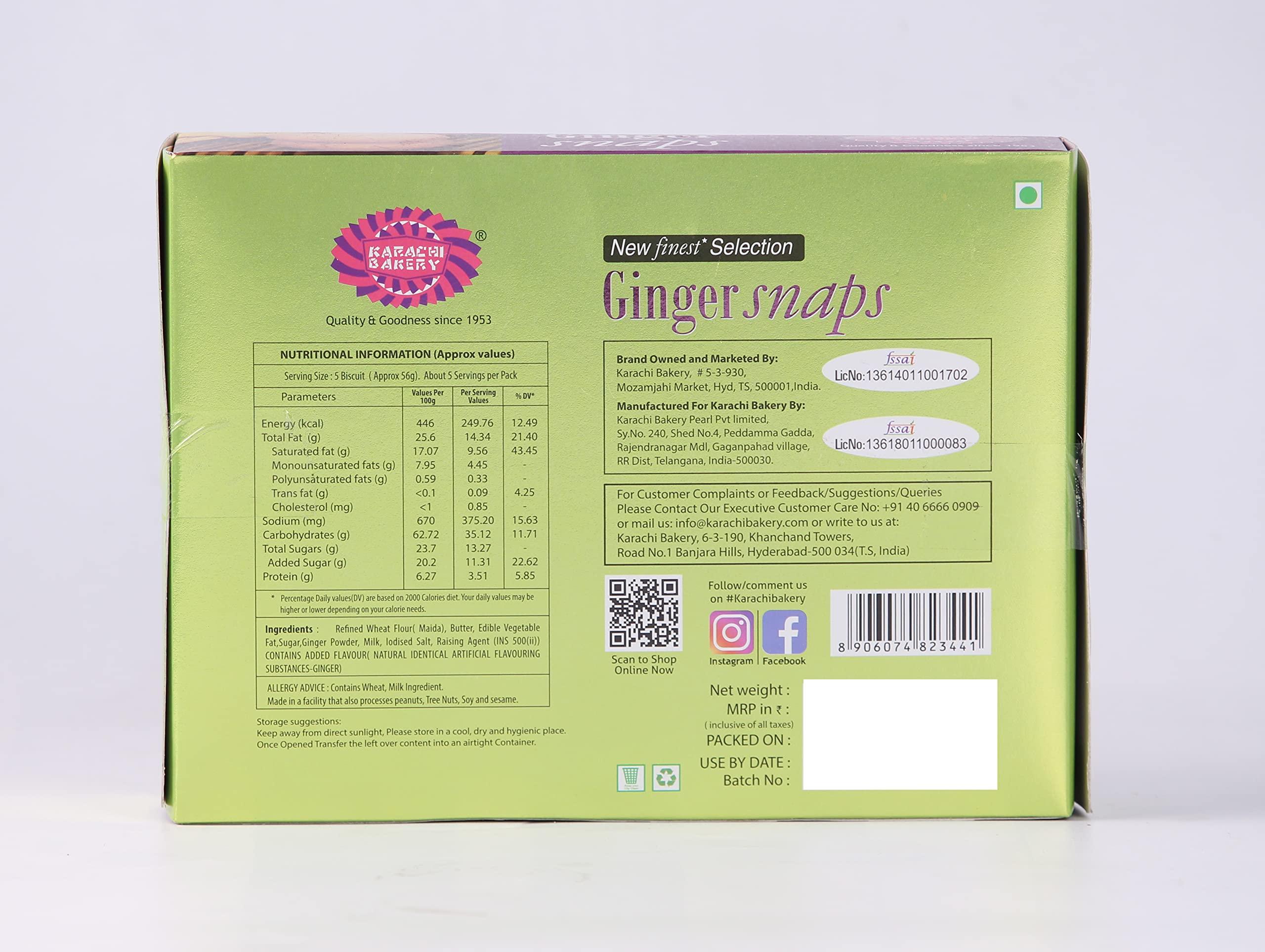 generic Karachi\'s Ginger Snaps Biscuits 250g