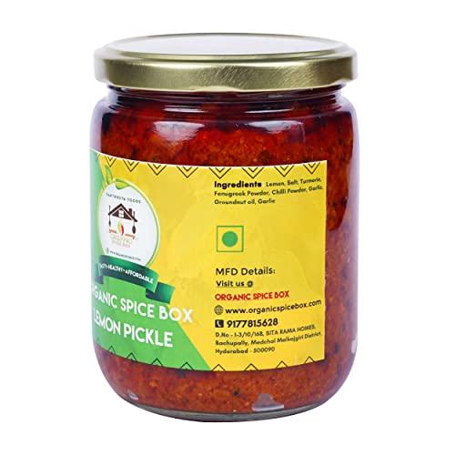 OSB Organic Spice Box Home Made Lemon Pickle Without Preservatives 500 Grams