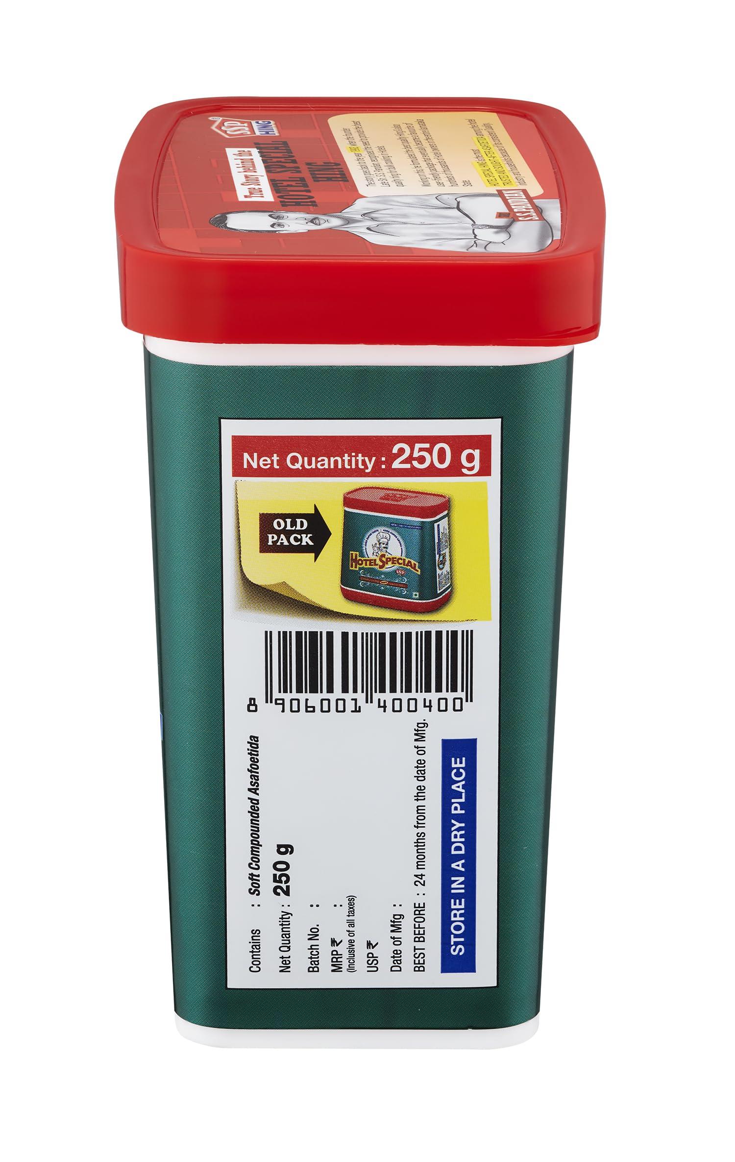 SSP ASAFOETIDA SSP Hotel Special Hing 250g Asafoetida for Everyday use Comes in Soft Paste Form
