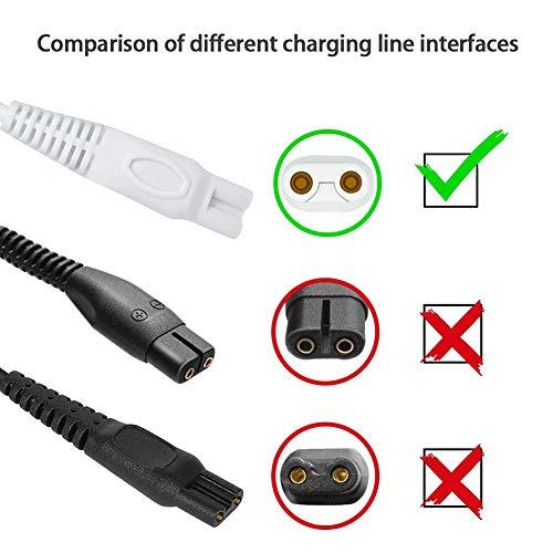 INVODA Shaver for Women USB Charging Cable for Finishing Touch Flawless Body Rechargeable Ladies Shaver and Trimmer Replacement Charger