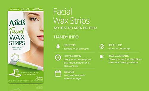 NAD'S NAD\'s 20 Piece Facial Wax Strips by NAD\'S