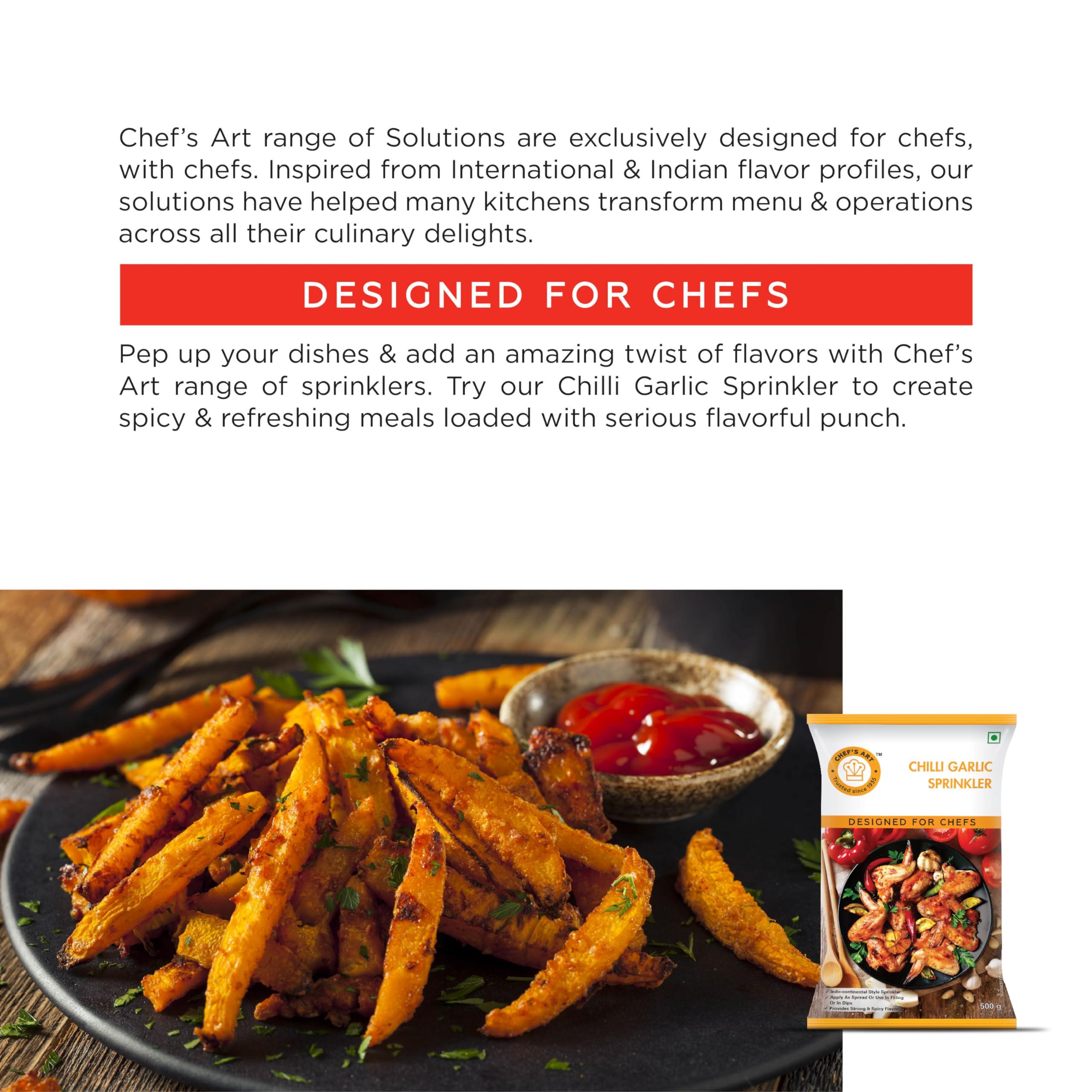 Chef's Art Chef'S Art Chilli Garlic Sprinkler (Food Seasoning) 500 Gm